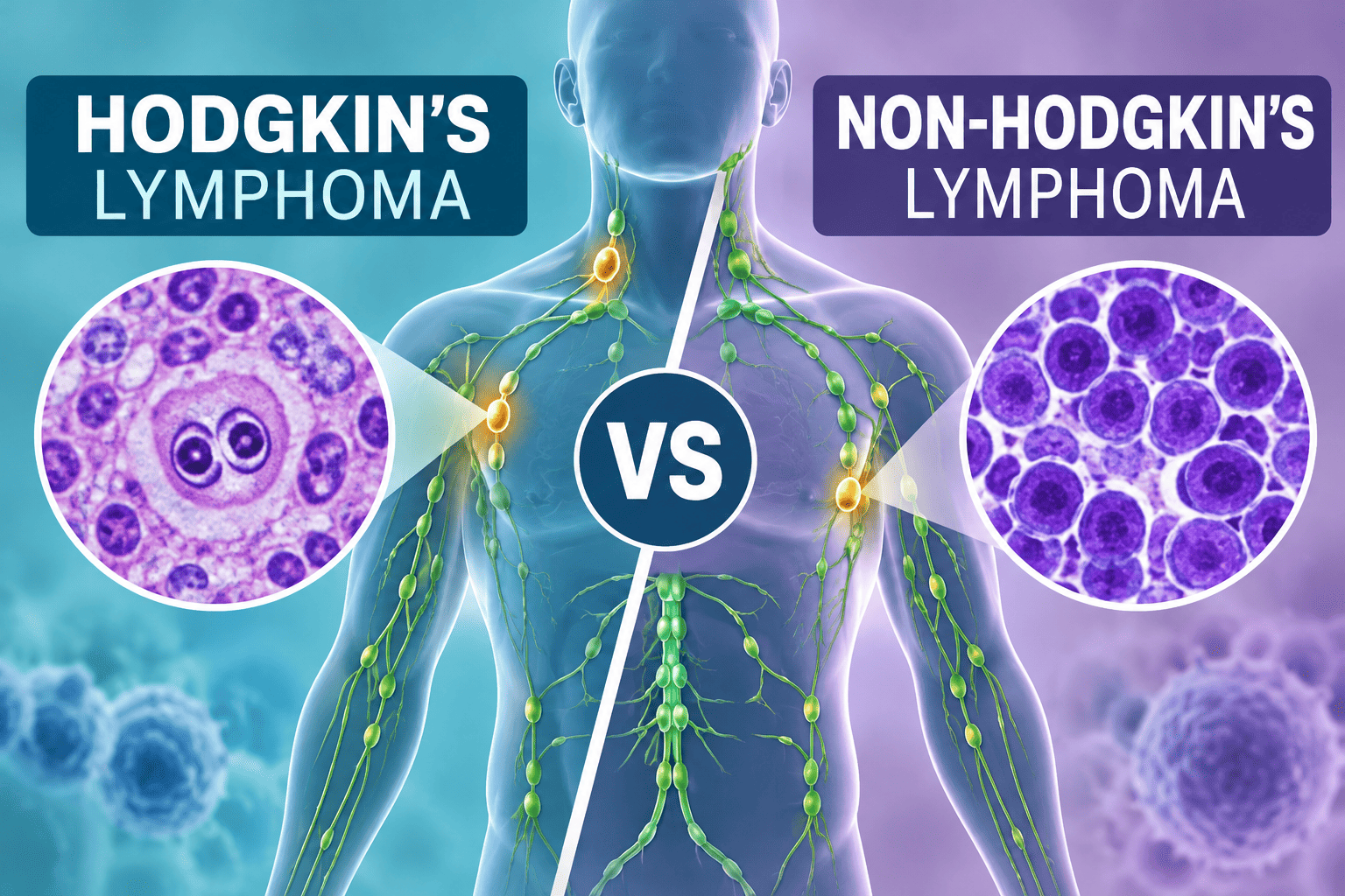 Hodgkin’s vs Non-Hodgkin’s Lymphoma